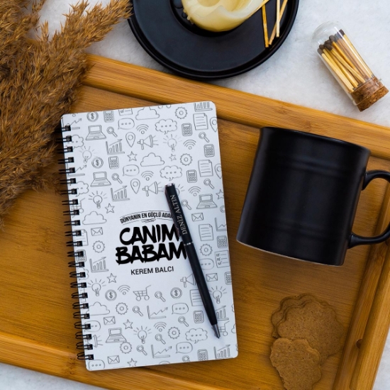 Dünyanın En Güçlü Adamı Defter - Kupa - Kalem Seti resmi