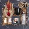 Fotoğraf Çerçevesi, Tütsü, Biblo, French Press, Fotoğraf Çerçevesi, Çiçek Hediye Kutusu resmi