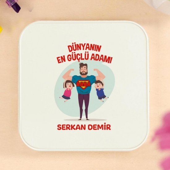 Dünyanın En Güçlü Adamı Taş Bardak Altı resmi