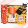 Anneler Günü Hediyesi & Frenchpress, Renkli Fincan, Mum, Filitre Kahve resmi