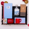 Yılbaşı Hediye Seti & Defter, Fincan, Kolonya, Mum, Magnet resmi
