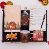Yılbaşı Hediye Seti& Defter, Planlayıcı, Kalem, Fincan, Fincan Altı, Magnet, Çam Ağacı resmi