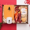 Yılbaşı Hediye Seti& Defter, Kalem, Kupa, Fular resmi