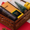 Yeni Yıl Yılbaşı Hediye Seti & Cam Suluk, Planlayıcı, Defter, Fincan, Çam Ağacı, Kalem  resmi