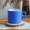 Leylak Mavi Renkli İçim Seti, Matara, Kupa Bardak, Nescafe Fincanı, Kahve Fincanı, 2Ad Kahve resmi