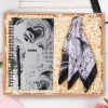 Fular & Defter Kalem Hediye Seti resmi