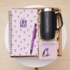 Kadınlar Günü Hediye Seti, Kişiye Özel Çelik Kupa Bardak, Defter , Kalem, resmi