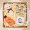 You are the best Tasarımlı Fincan, Kolonya, Peluş Anahtarlık Hediye Seti, resmi