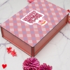 Happy Birthday Ahşap Kutulu Kadın Hediye Seti & Fincan, Kolonya, Kolye, Anahtarlık, Mum resmi