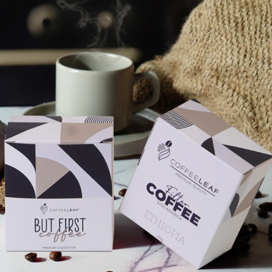 Coffeeleaf Bristrol Kutulu Filtre Kahve 50Gr - Etiyopya resmi