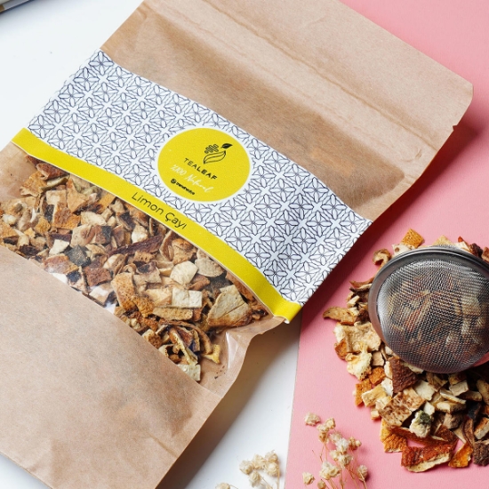 Tealeaf Doypack Meyve Çayı 100Gr - Limon resmi