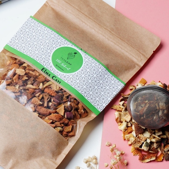 Tealeaf Doypack Meyve Çayı 100Gr - Elma resmi