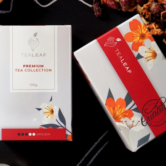 Tealeaf Bristrol Kutulu Meyve Çayı 100Gr - Hibiskus resmi
