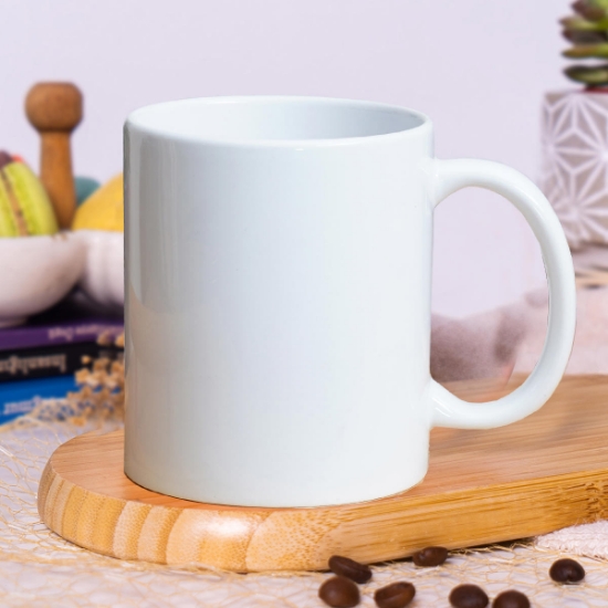 Seraclass Silindir Kupa - Beyaz resmi