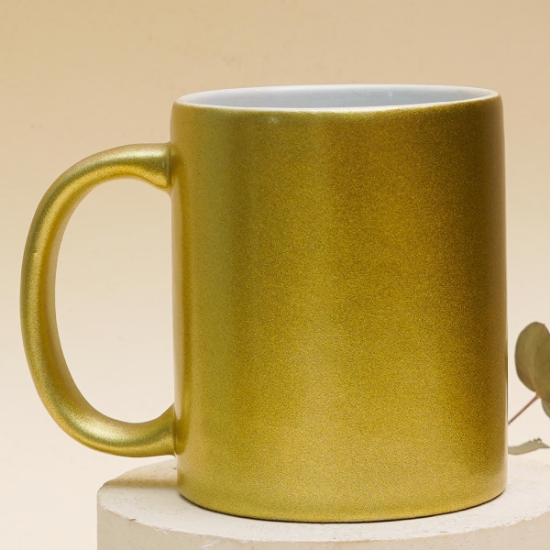 Seraclass Silindir Kupa Pırlanta - Sarı resmi