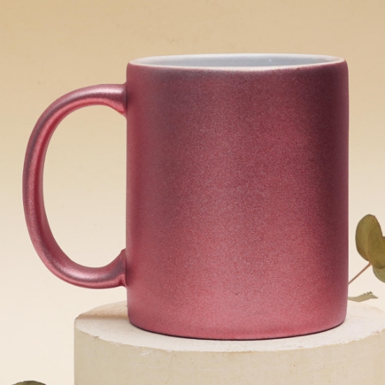 Seraclass Silindir Kupa Pırlanta - Pembe resmi