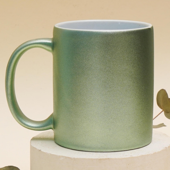 Seraclass Silindir Kupa Pırlanta - Yeşil resmi