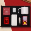 Premium Hediye Seti, 10000mh Powerbank, RGB Bluetooth Hoparlör, Çelik Termos Bardak, Çakmak, Çok Fonksiyonlu Çakı, Mum, Fitre Kahve resmi