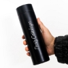 Kişiye Özel 450 ML Siyah Dereceli Termos, USB Elektronik Çakmak, Kupa Bardak,  resmi