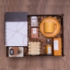 Defter, Fincan, Kahve, Mum, Kolonya Hediye Kutusu resmi