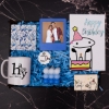 Doğum Gününe Özel Kupa, Defter, Bardak Altı, Magnet, Çerçeve, Anahtarlık Hediye Set resmi