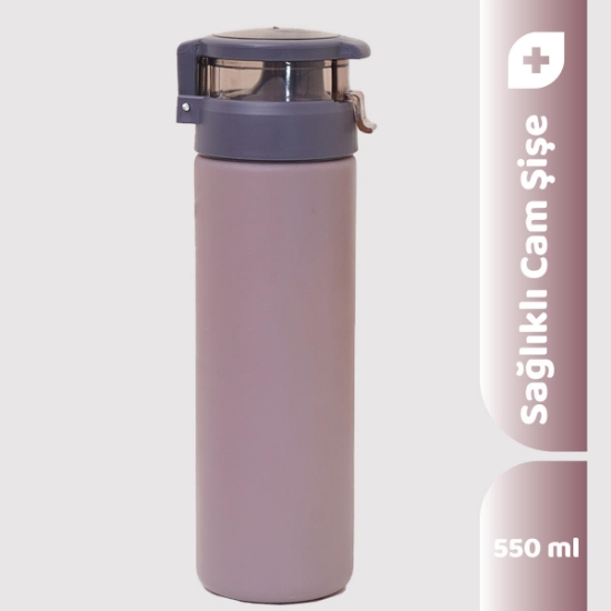 Seraclass Cam Suluk 550Ml - Sütlü Kahve