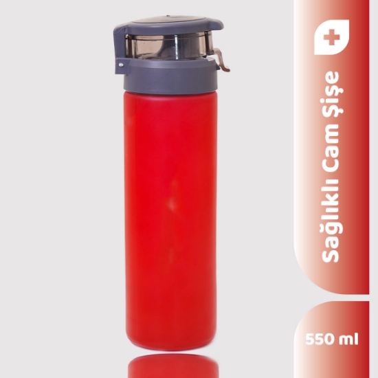 Seraclass Cam Suluk 550Ml - Kırmzı resmi