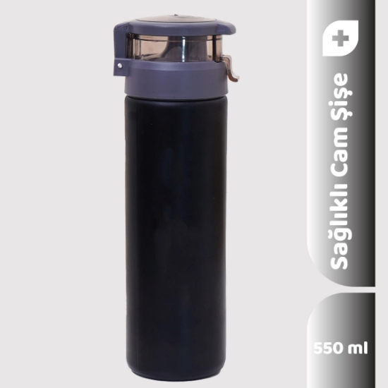 Seraclass Cam Suluk 550Ml - Siyah resmi