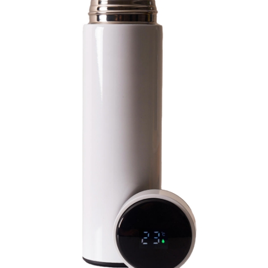 Dereceli Termos 500Ml - Beyaz resmi