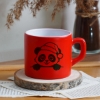 Yılbaşı Yeni Yıl Hediye Seti Panda Fincan, Mum, Kar Küresi, Magnet, Tütsü resmi