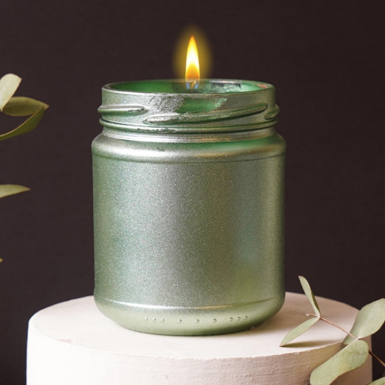 Candleaf Cam Mum Pırlanta - Yeşil resmi