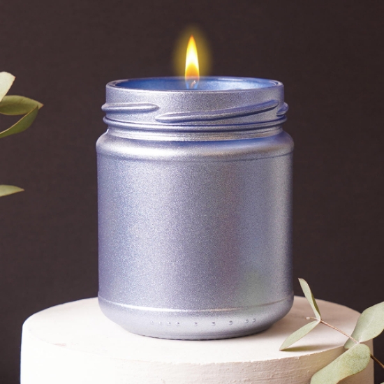 Candleaf Cam Mum Pırlanta - Mavi resmi