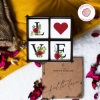 Candleaf Sweet Dream  Ahşap Kutulu Premium Kare Mum Seti