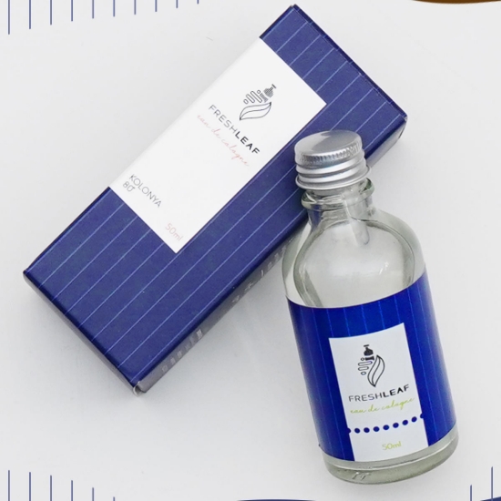 Freshleaf Cam Şişe Kolonya 50ml - Çıkolata Rüyası resmi