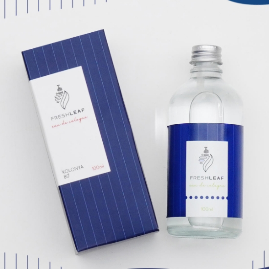 Freshleaf Cam Şişe Kolonya 100ml - Okanus Esintisi