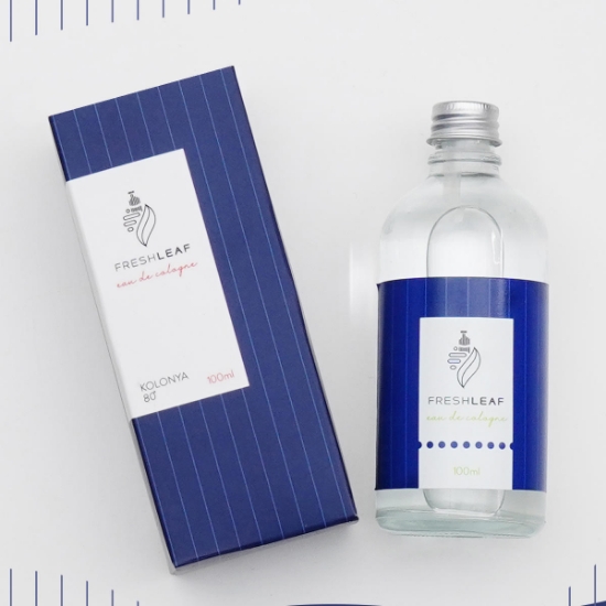 Freshleaf Cam Şişe Kolonya 100ml - Limon Bahçesi