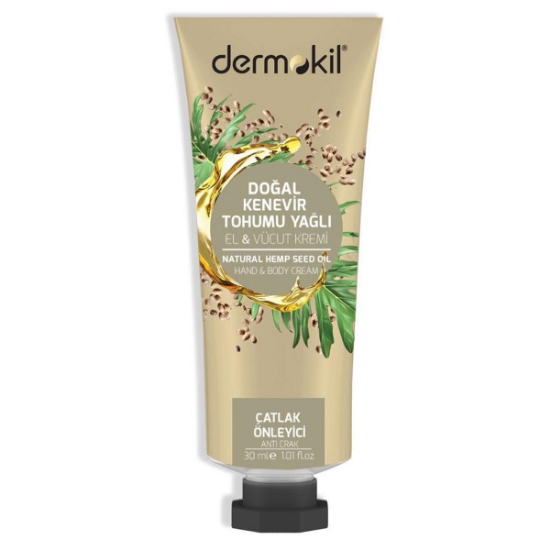Dermokil  Kenevir Tohumu Yağlı El ve Vücut Kremi 30 ml
