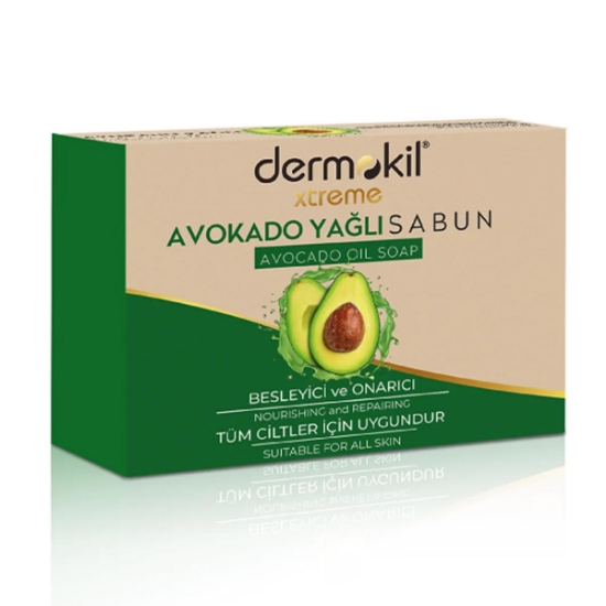 Dermokil Xtreme Avokado Yağı Katı Doğal Sabun 100 gr