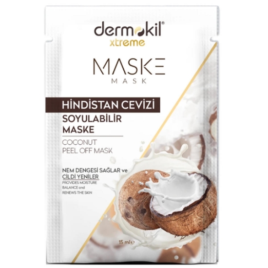 Dermokıl Xtreme Hindistan Cevizi Soyulabilir Yüz Maskesi 15 Ml