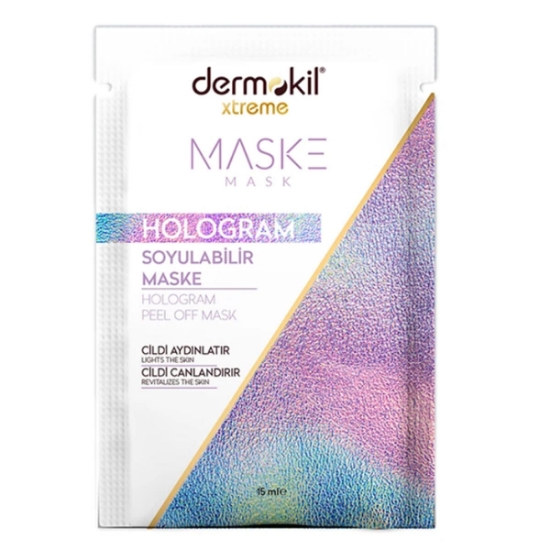 Dermokil Xtreme  Hologram Soyulabilir Yüz Maskesi 15 m