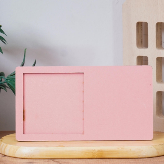 Panoramik Çerçeve 8X8 - Pembe resmi
