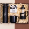 Premium Hediye Kutusu, Frenchpress, Termos Bardak, Filtre Kahve, Cam Suluk