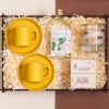 Premium Şıklık ve Zarafet Hediye Kutusu | Kahve, Mum, Kolonya, 2 Ad Fincan Takımı