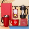 Müzik & Kahve Tutkunlarına Özel Set –French Press, Bluetooth Hoparlör, Defter