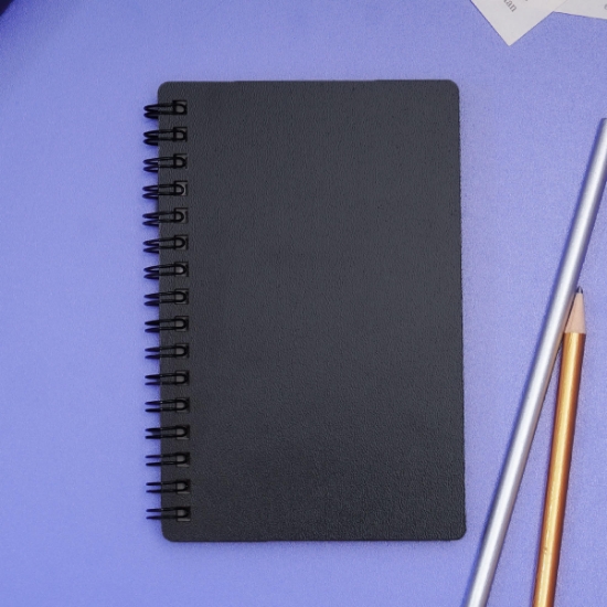 Egraf Ahşap Kapaklı Defter (Mdf)  9x15cm-Beyaz resmi