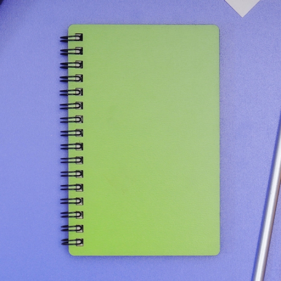 Egraf Ahşap Kapaklı Defter (Mdf)  9x15cm-Yeşil