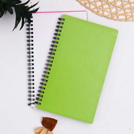 Egraf Ahşap Kapaklı Defter (Mdf)  13x21cm-Yeşil