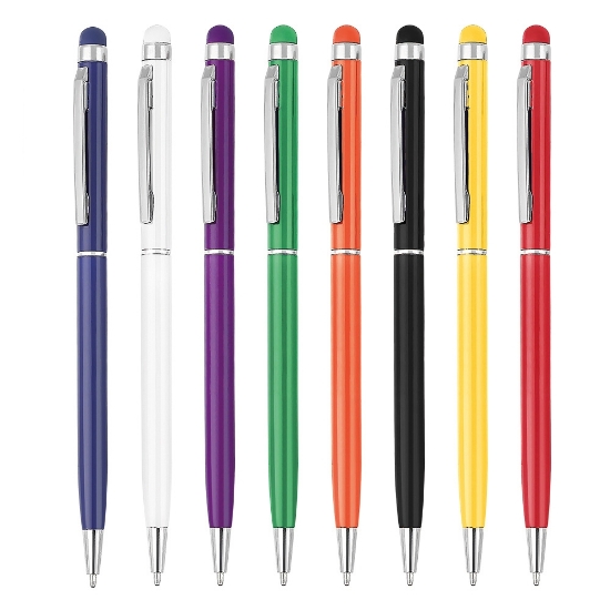 Metal Tükenmez Kalem - Touchpen Yeşil