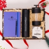 Yılbaşı , Yeni Yıl Hediye Seti & Kişiye Özel Termos, Defter, Kalem, Frenchpress, Filtre Kahve resmi