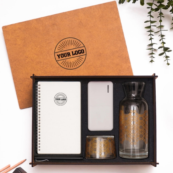 Ahşap Kutulu Hediye Seti 3626-25 resmi